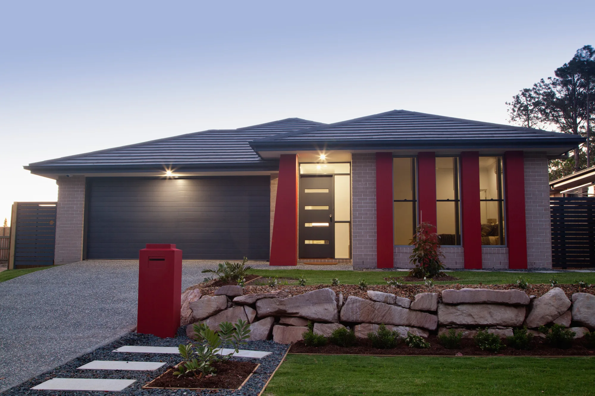 Concrete driveway on a Toongabbie property
