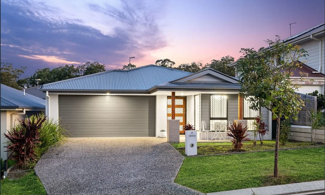 Exposed aggregate driveway on a Merrylands property